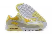 nike air max 90 essential femmes blanche orange